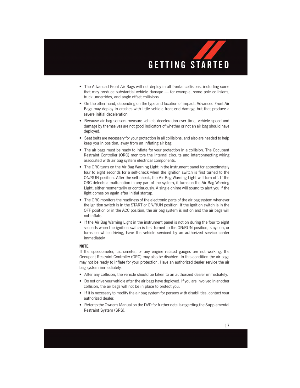 Dodge 2015 Durango - User Guide User Manual | Page 19 / 228