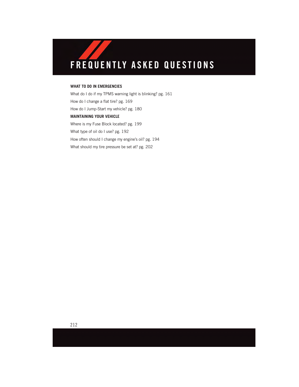 Dodge 2015 Durango - User Guide User Manual | Page 214 / 228