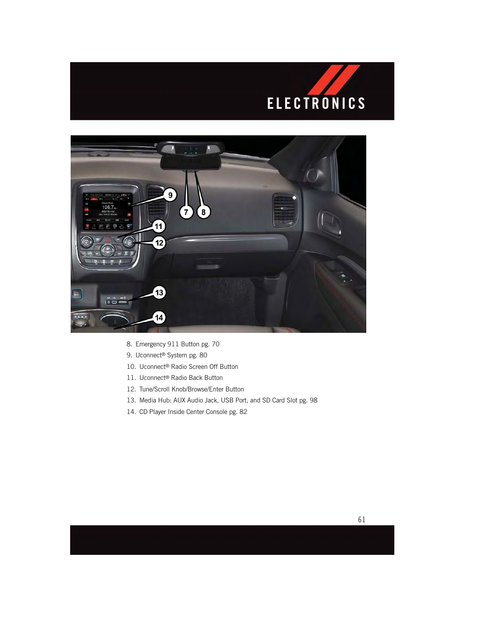 Dodge 2015 Durango - User Guide User Manual | Page 63 / 228