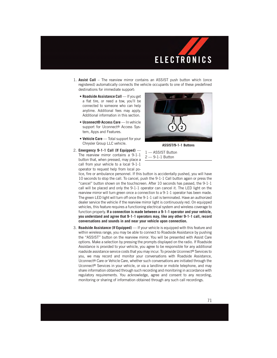 Dodge 2015 Durango - User Guide User Manual | Page 73 / 228