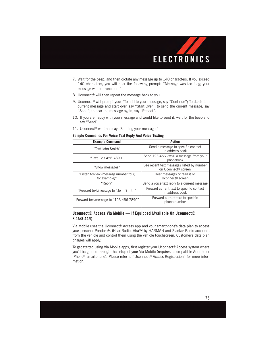 Dodge 2015 Durango - User Guide User Manual | Page 77 / 228