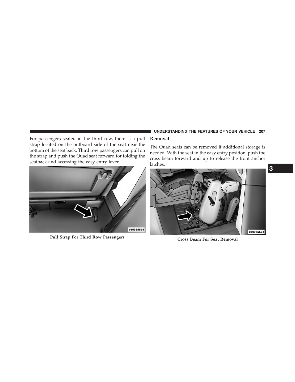 Removal | Dodge 2015 Grand_Caravan - Owner Manual User Manual | Page 209 / 703