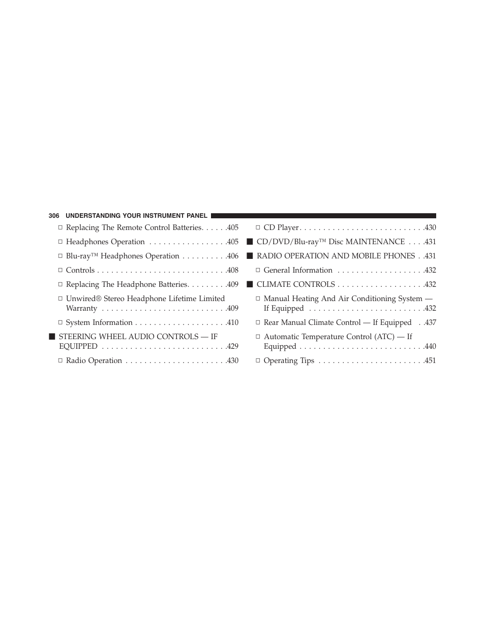 Dodge 2015 Grand_Caravan - Owner Manual User Manual | Page 308 / 703