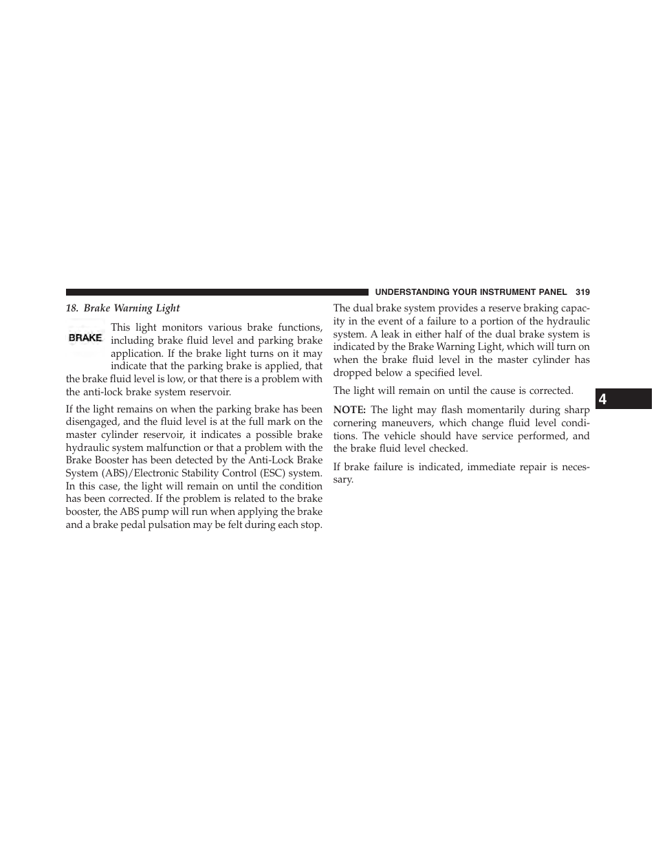 Dodge 2015 Grand_Caravan - Owner Manual User Manual | Page 321 / 703