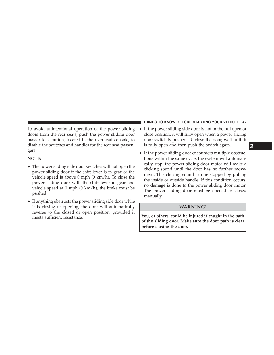 Dodge 2015 Grand_Caravan - Owner Manual User Manual | Page 49 / 703