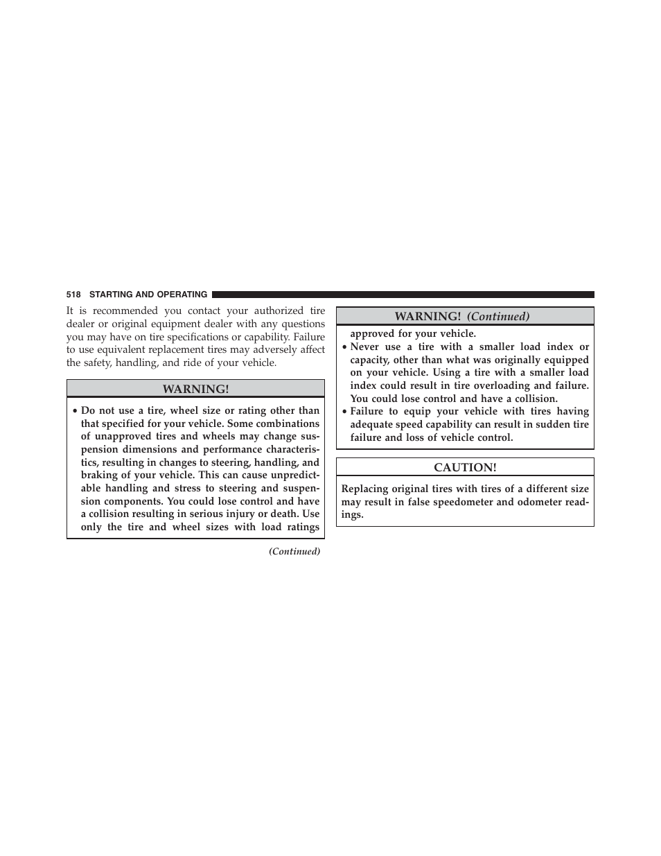 Dodge 2015 Grand_Caravan - Owner Manual User Manual | Page 520 / 703