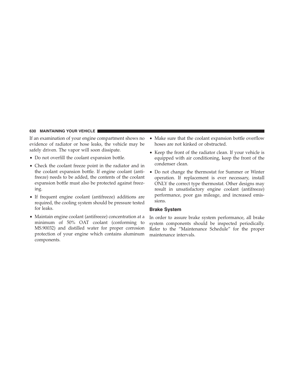 Brake system | Dodge 2015 Grand_Caravan - Owner Manual User Manual | Page 632 / 703