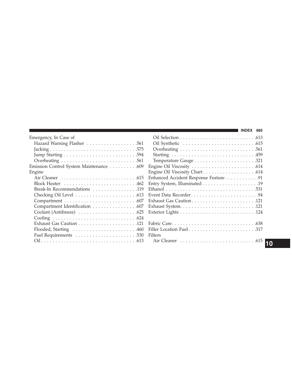 Dodge 2015 Grand_Caravan - Owner Manual User Manual | Page 687 / 703