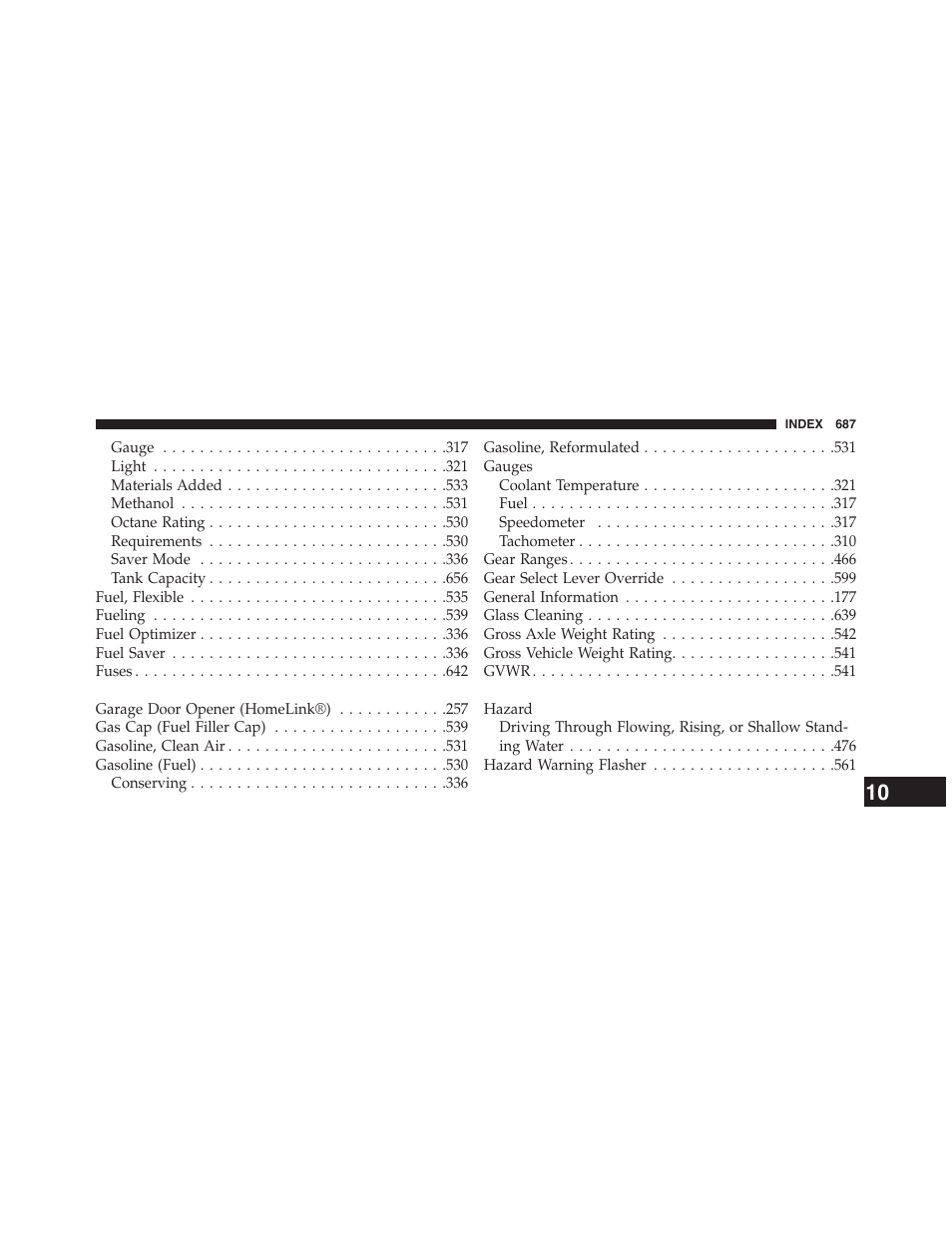 Dodge 2015 Grand_Caravan - Owner Manual User Manual | Page 689 / 703