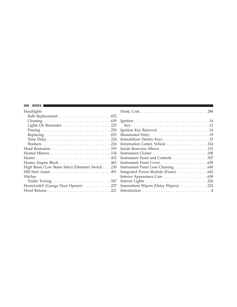 Dodge 2015 Grand_Caravan - Owner Manual User Manual | Page 690 / 703
