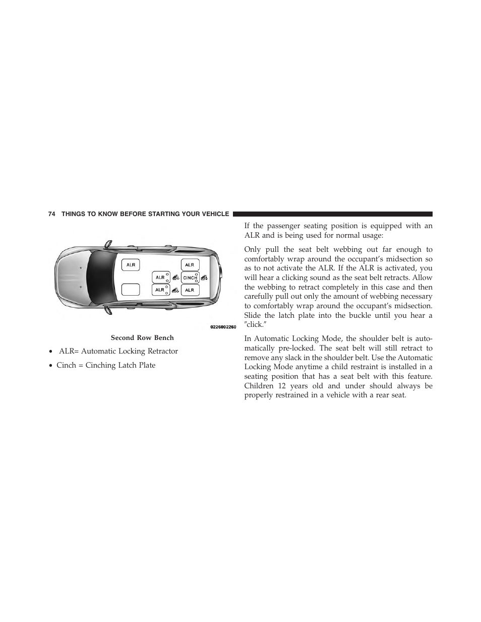 Dodge 2015 Grand_Caravan - Owner Manual User Manual | Page 76 / 703