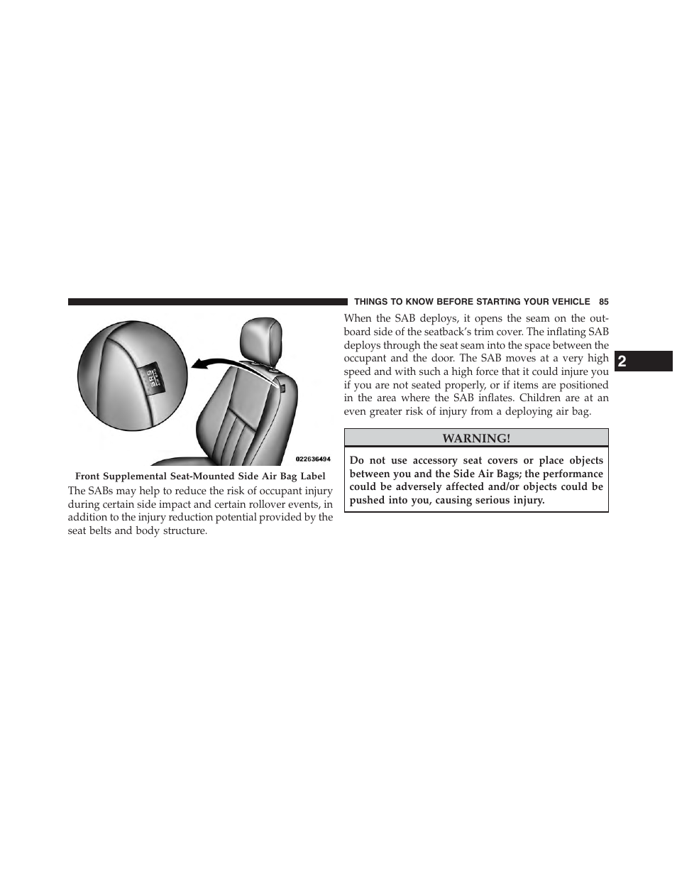 Dodge 2015 Grand_Caravan - Owner Manual User Manual | Page 87 / 703