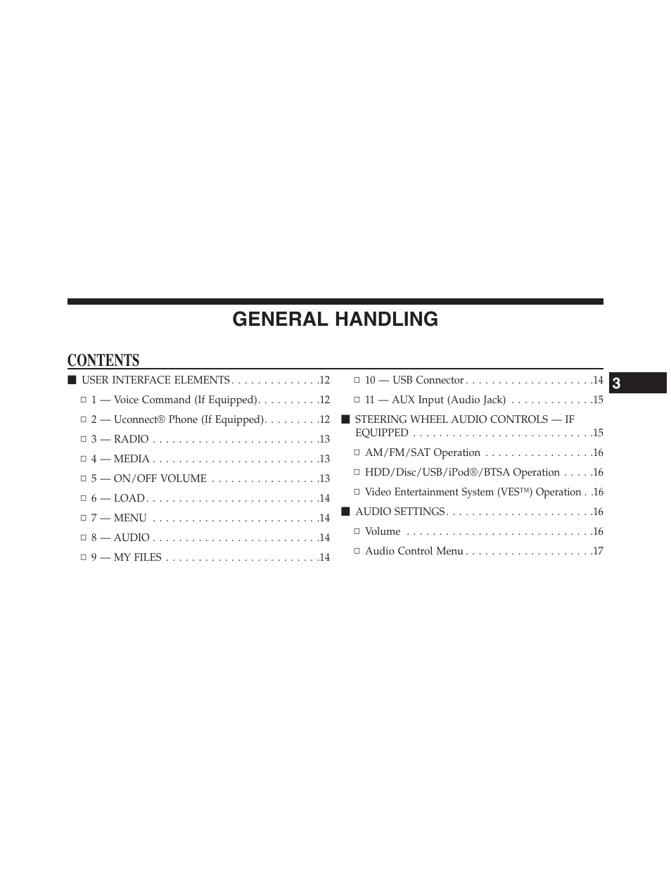 Dodge 2015 Grand_Caravan - Uconnect 430/430N Manual User Manual | Page 12 / 146