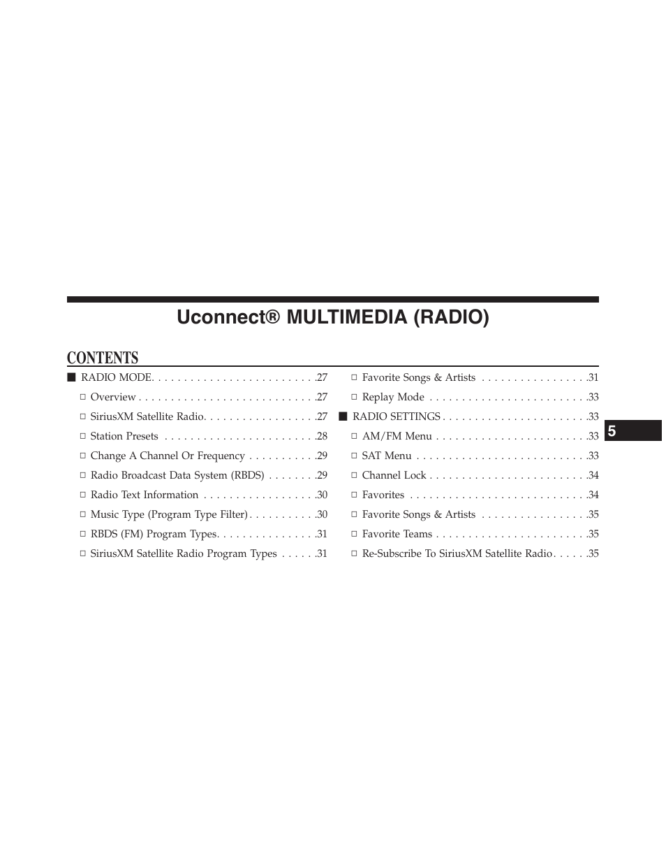 Dodge 2015 Grand_Caravan - Uconnect 430/430N Manual User Manual | Page 26 / 146