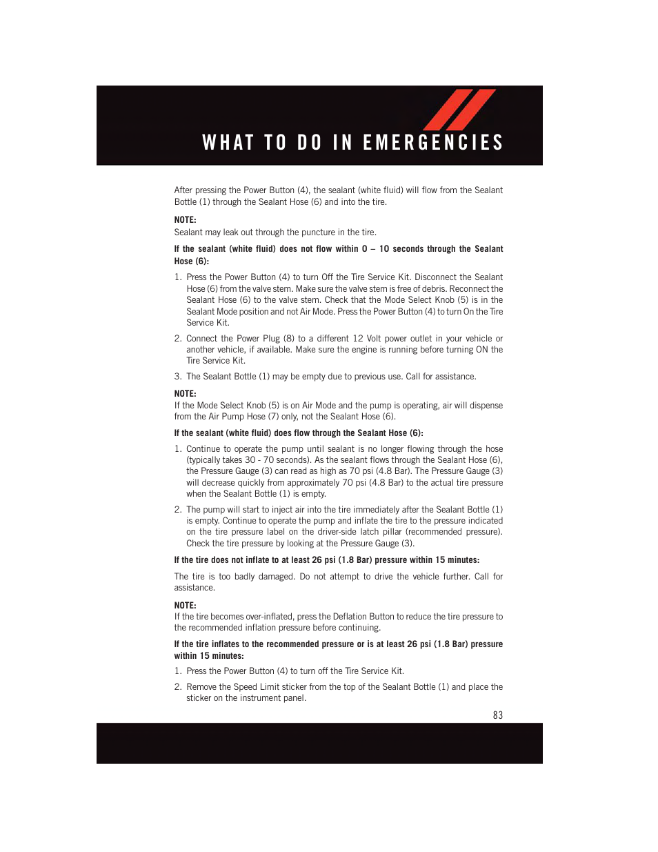 Dodge 2015 Grand_Caravan - User Guide User Manual | Page 85 / 140