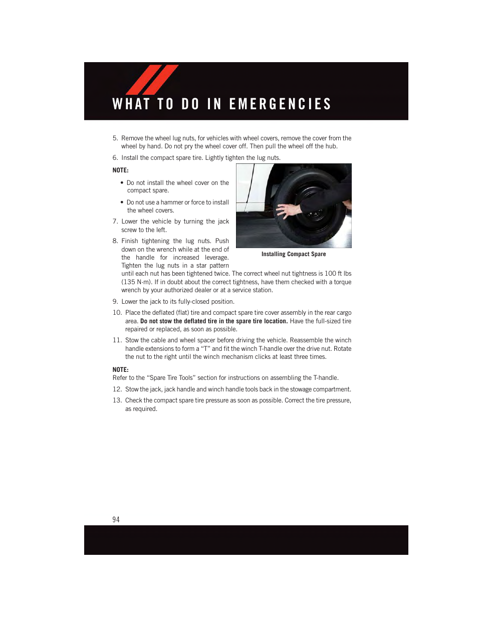 Dodge 2015 Grand_Caravan - User Guide User Manual | Page 96 / 140