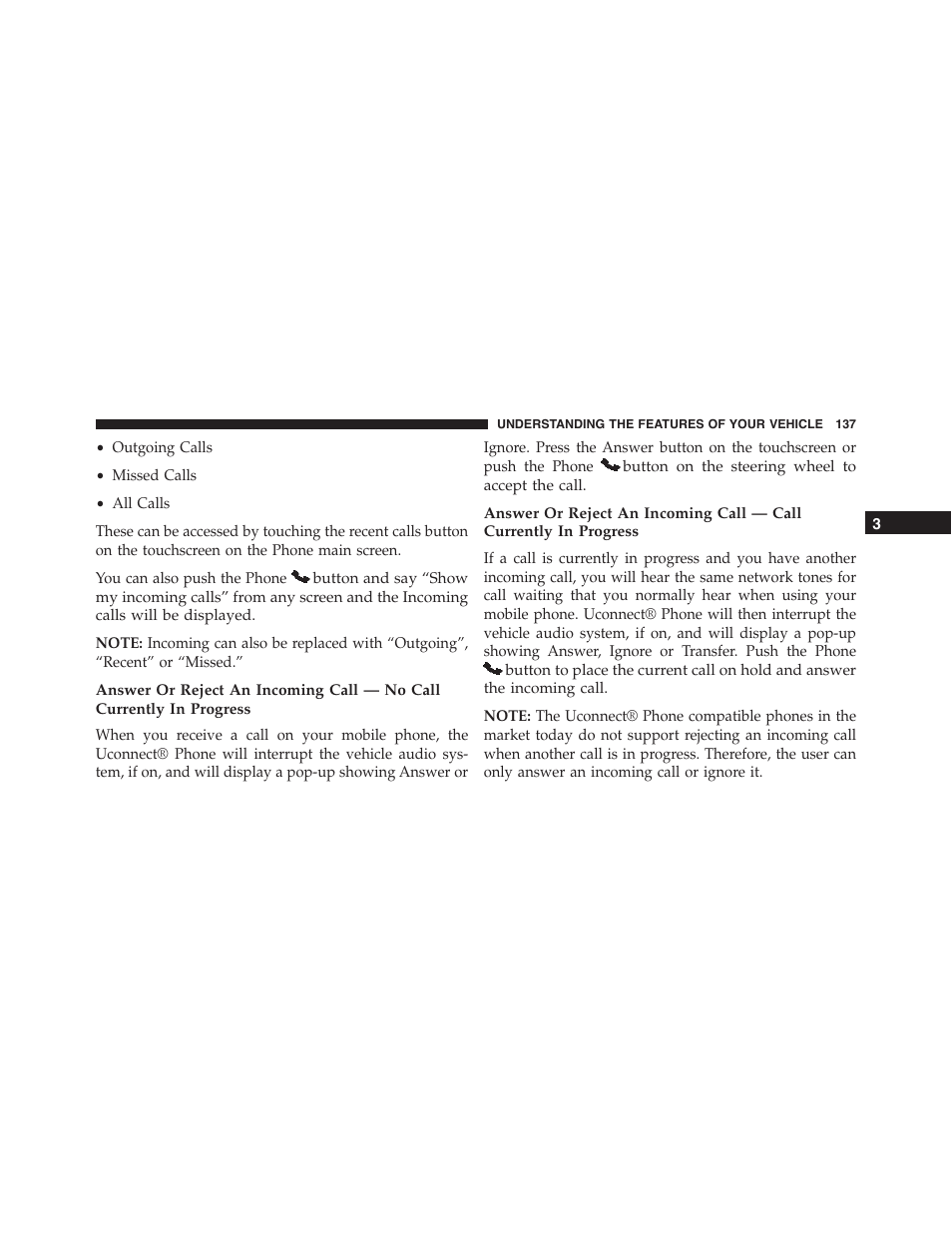 Dodge 2015 Journey - Owner Manual User Manual | Page 139 / 657