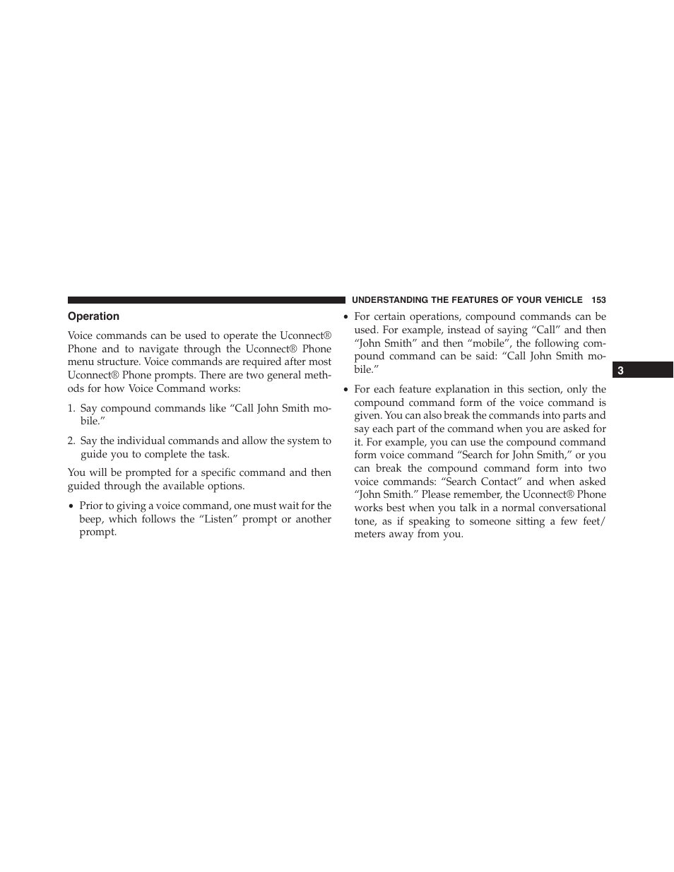 Operation | Dodge 2015 Journey - Owner Manual User Manual | Page 155 / 657