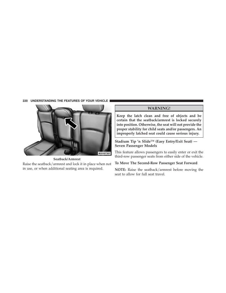 Dodge 2015 Journey - Owner Manual User Manual | Page 222 / 657