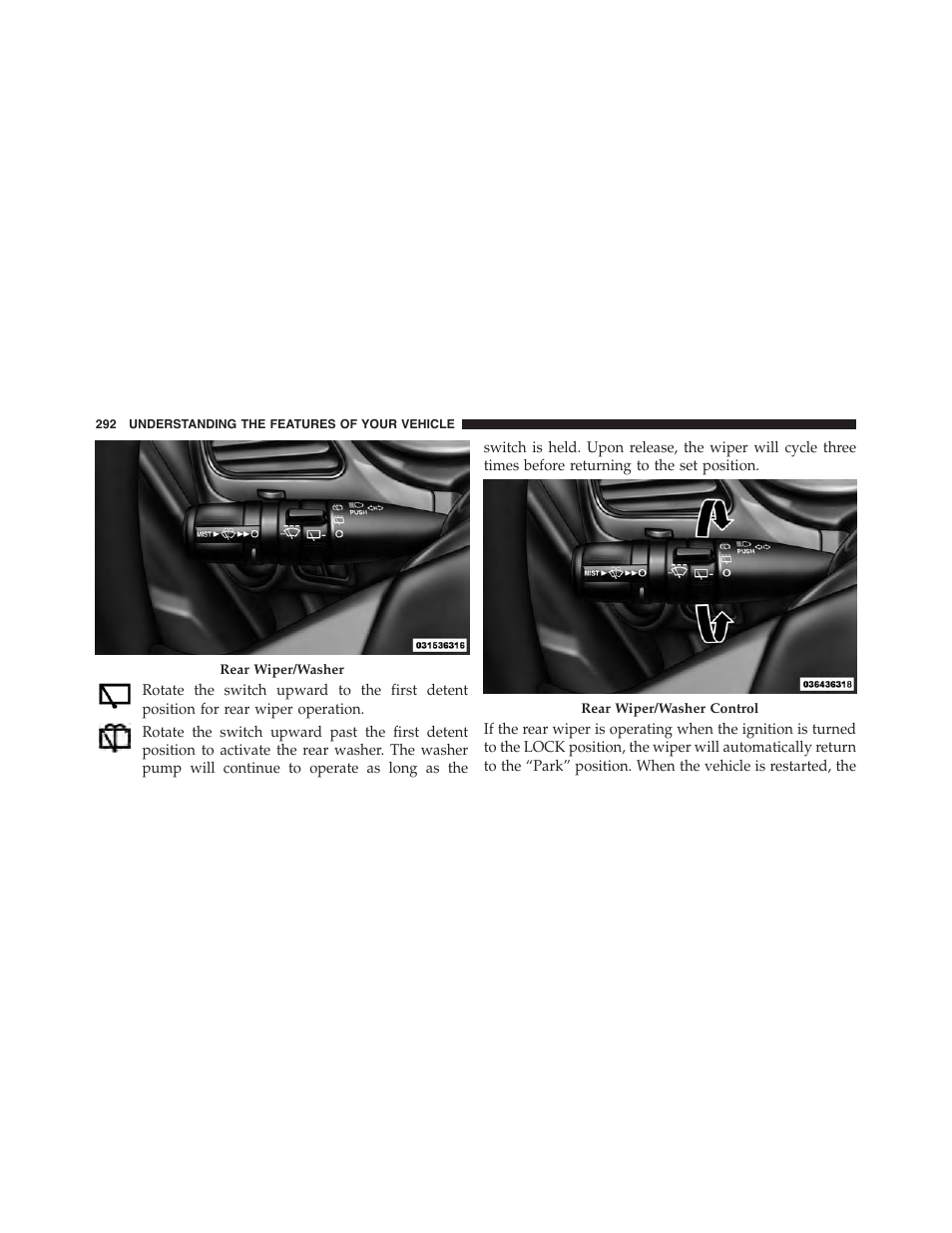 Dodge 2015 Journey - Owner Manual User Manual | Page 294 / 657