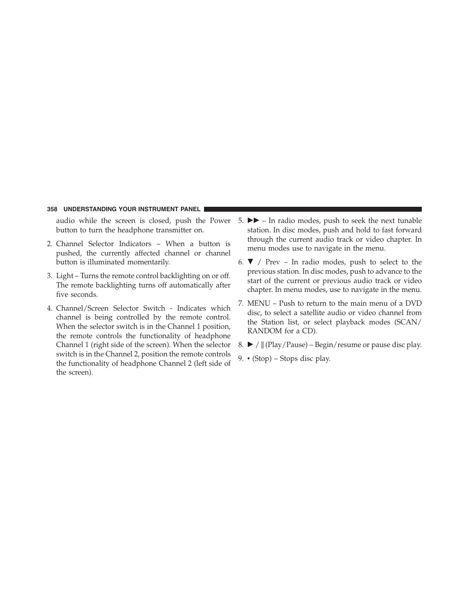 Dodge 2015 Journey - Owner Manual User Manual | Page 360 / 657