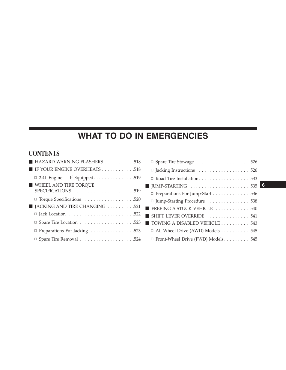 Dodge 2015 Journey - Owner Manual User Manual | Page 519 / 657