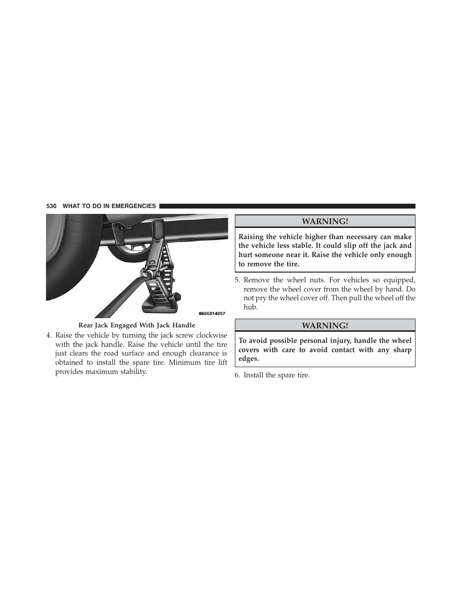 Dodge 2015 Journey - Owner Manual User Manual | Page 532 / 657