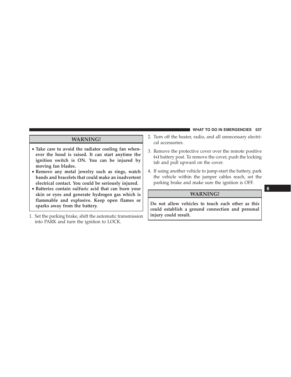 Dodge 2015 Journey - Owner Manual User Manual | Page 539 / 657