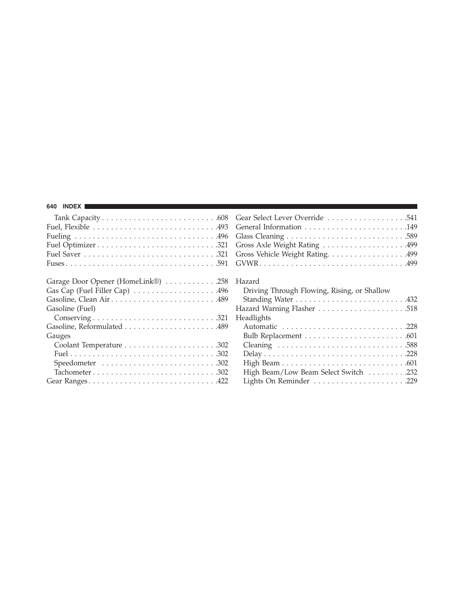 Dodge 2015 Journey - Owner Manual User Manual | Page 642 / 657