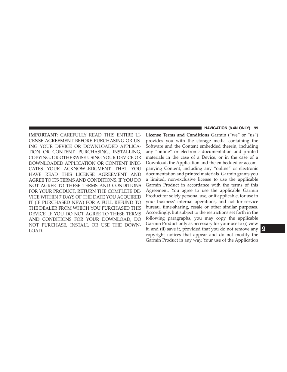 Dodge 2015 Journey - Uconnect 8.4/8.4N Manual User Manual | Page 100 / 119