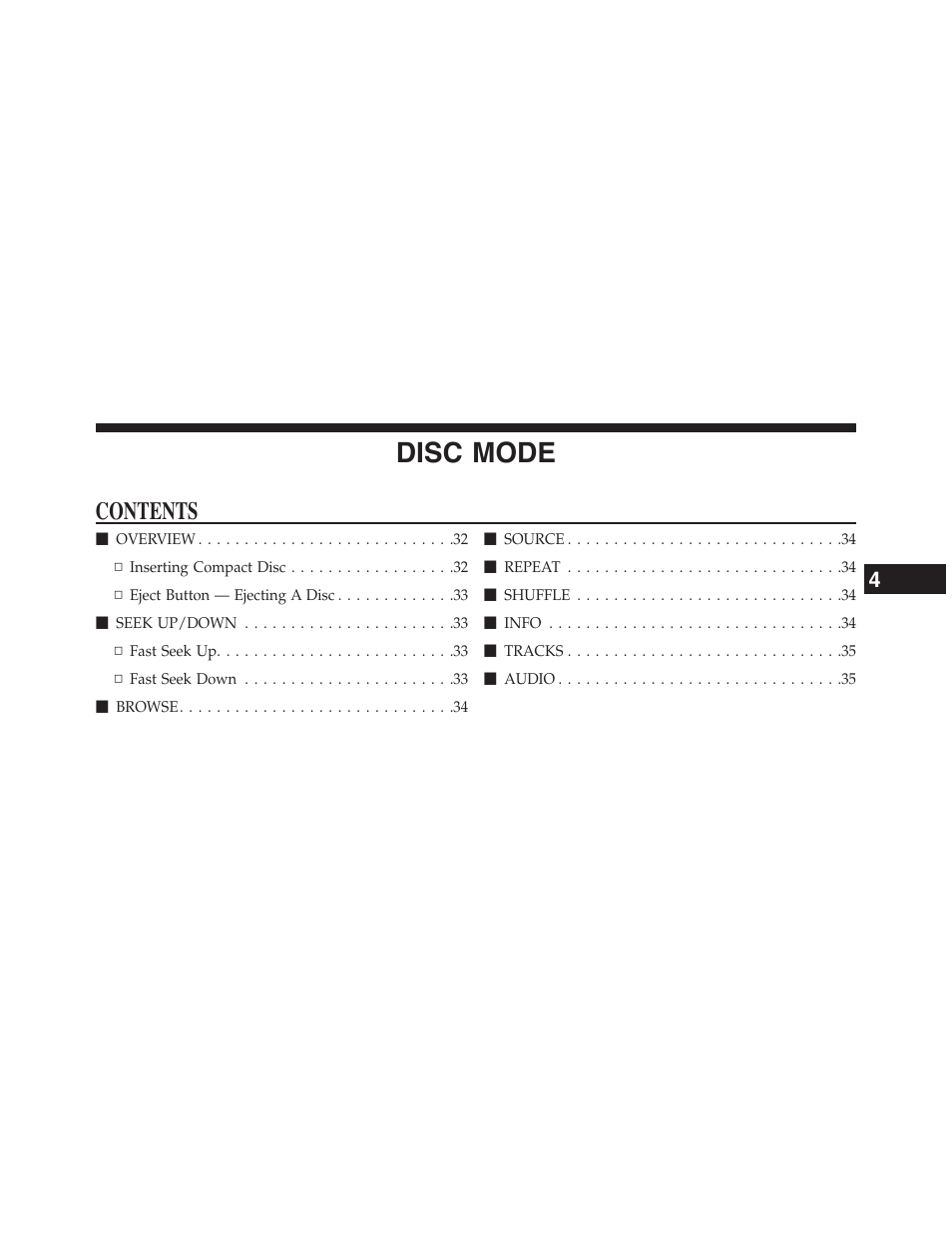 Dodge 2015 Journey - Uconnect 8.4/8.4N Manual User Manual | Page 32 / 119