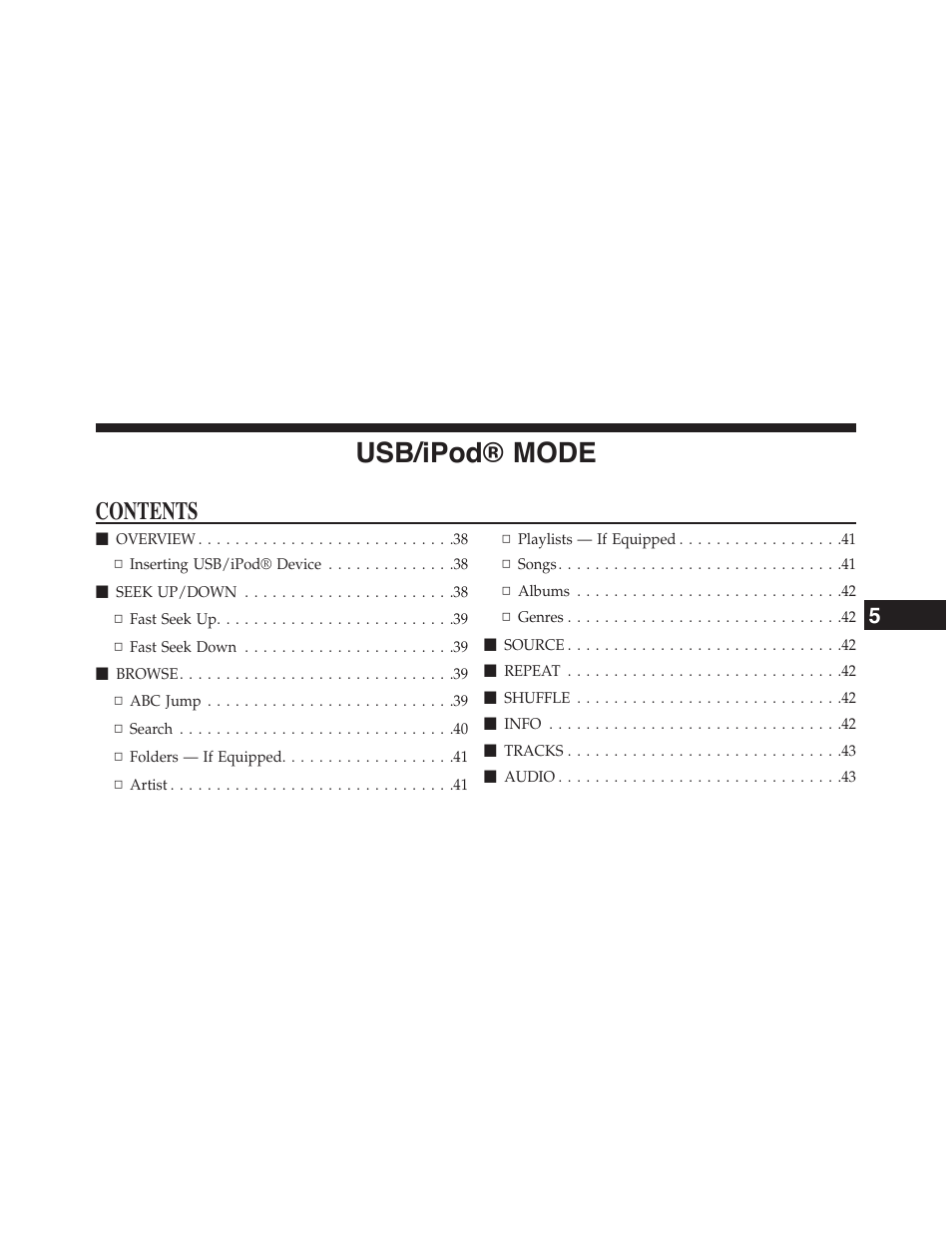 Dodge 2015 Journey - Uconnect 8.4/8.4N Manual User Manual | Page 38 / 119