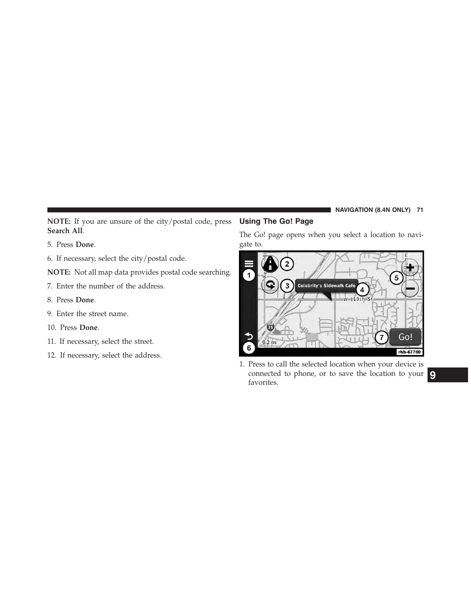 Dodge 2015 Journey - Uconnect 8.4/8.4N Manual User Manual | Page 72 / 119