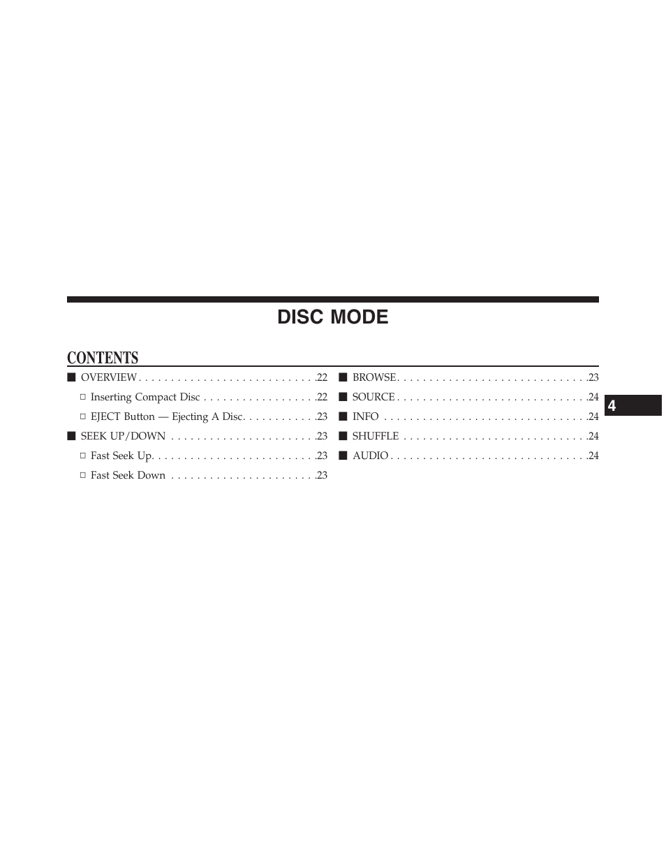 Dodge 2015 Journey - Uconnect 4.3 Manual User Manual | Page 22 / 42