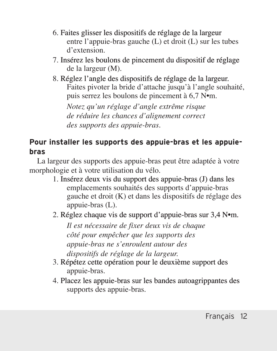 Bontrager Aerobar Race X Lite User Manual | Page 63 / 66