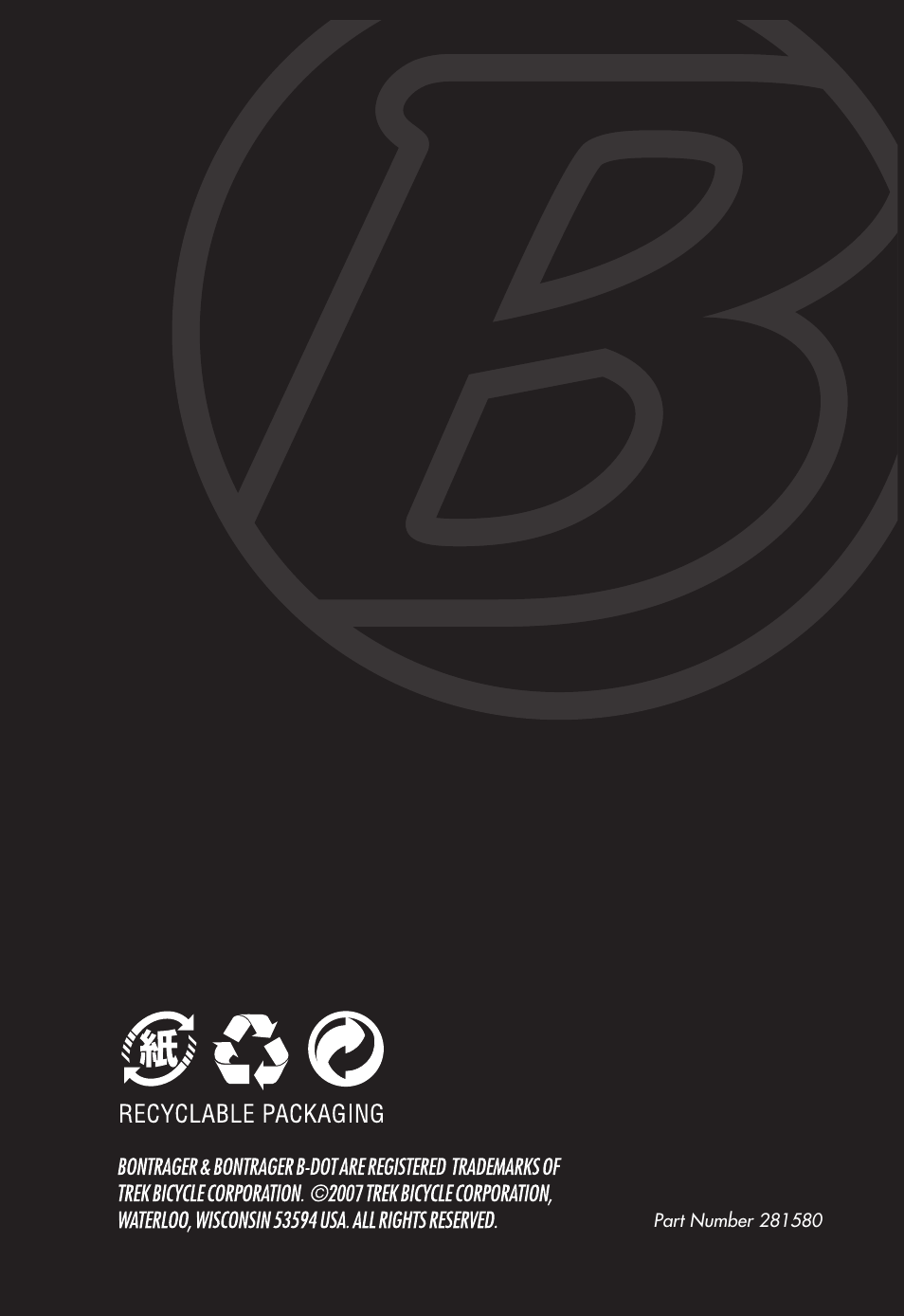 Bontrager Road Brakeset Speed LimitTM User Manual | 41 pages