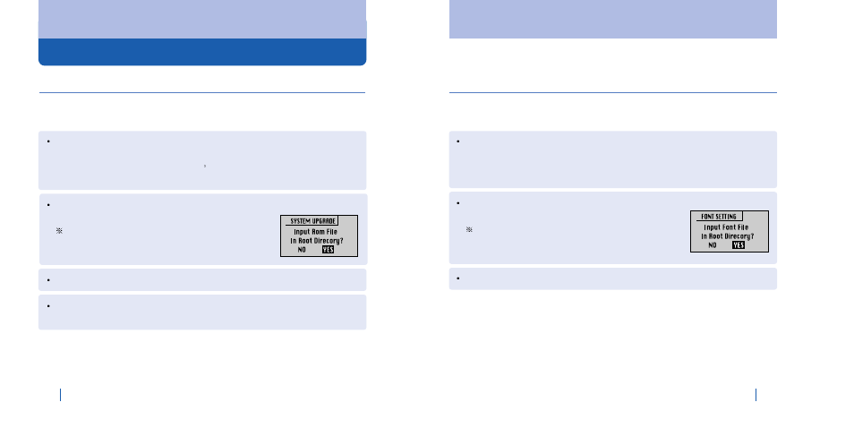 Gradual upgrade of firmware and font setting | BoomGear MP-825BT User Manual | Page 29 / 31