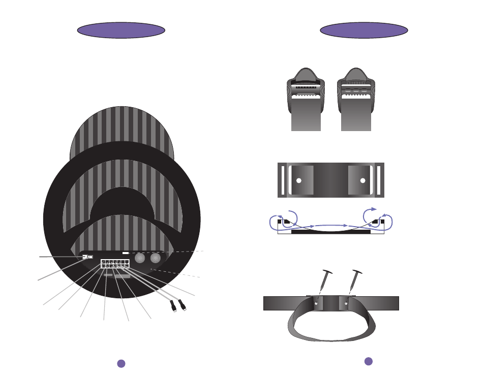 Wiring diagram, Mounting the bazooka, Bottom top figure 4 figure 5 figure 6 | Bazooka RS10A 27" User Manual | Page 10 / 16