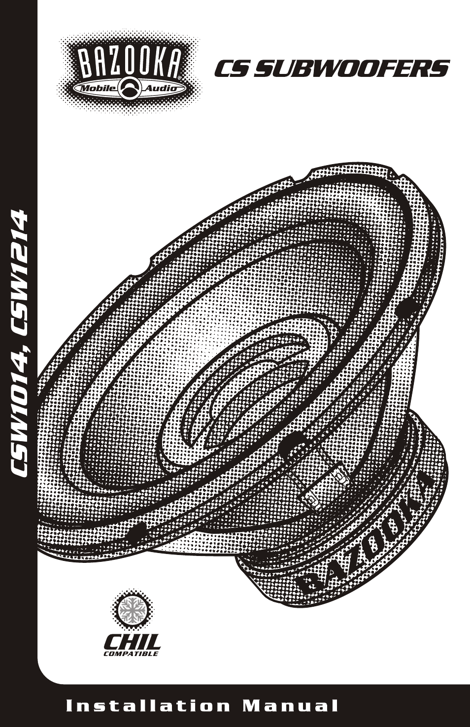 Bazooka CSW1214 User Manual | 8 pages