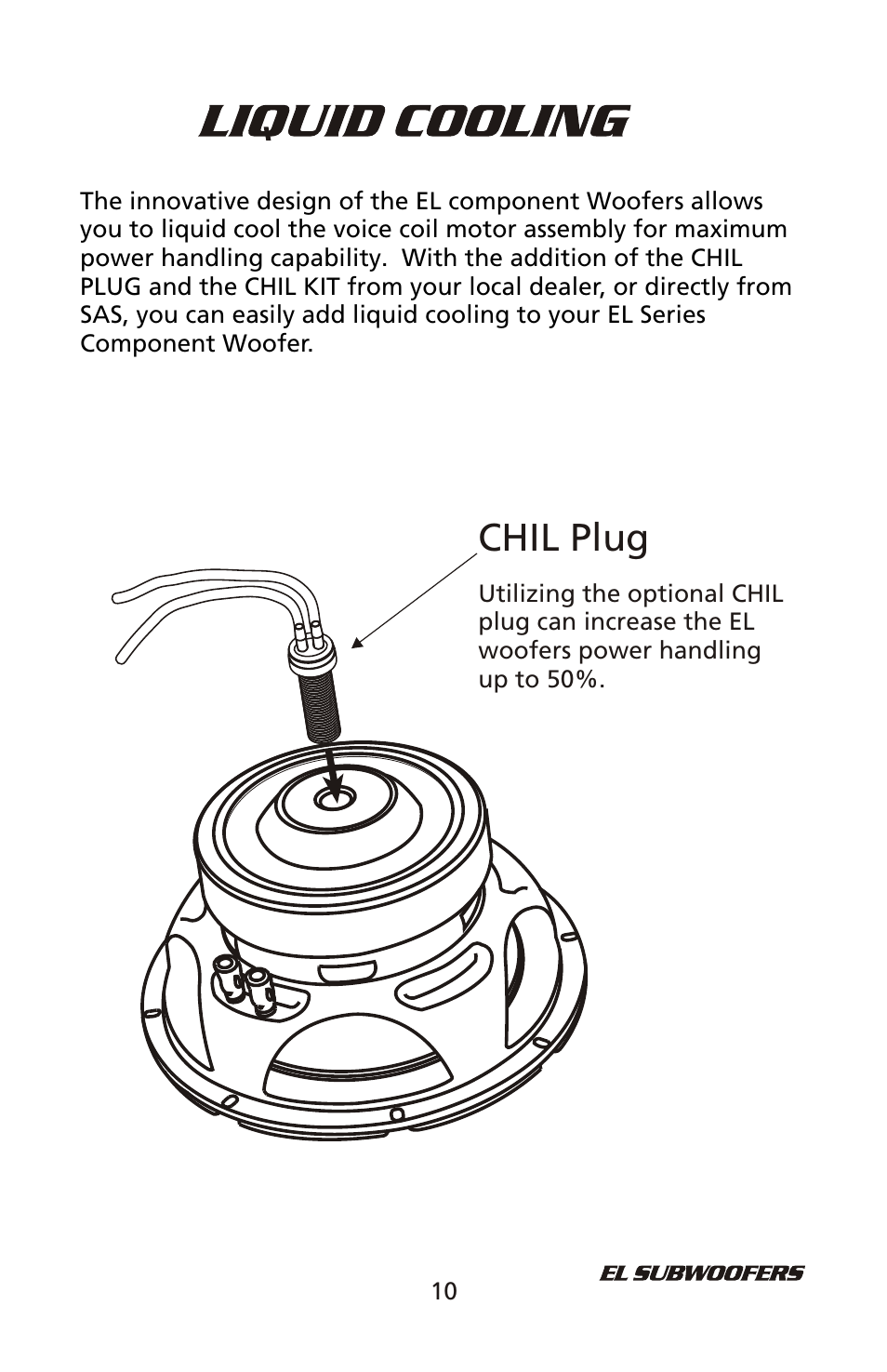 Chil plug | Bazooka EL1008 User Manual | Page 11 / 12