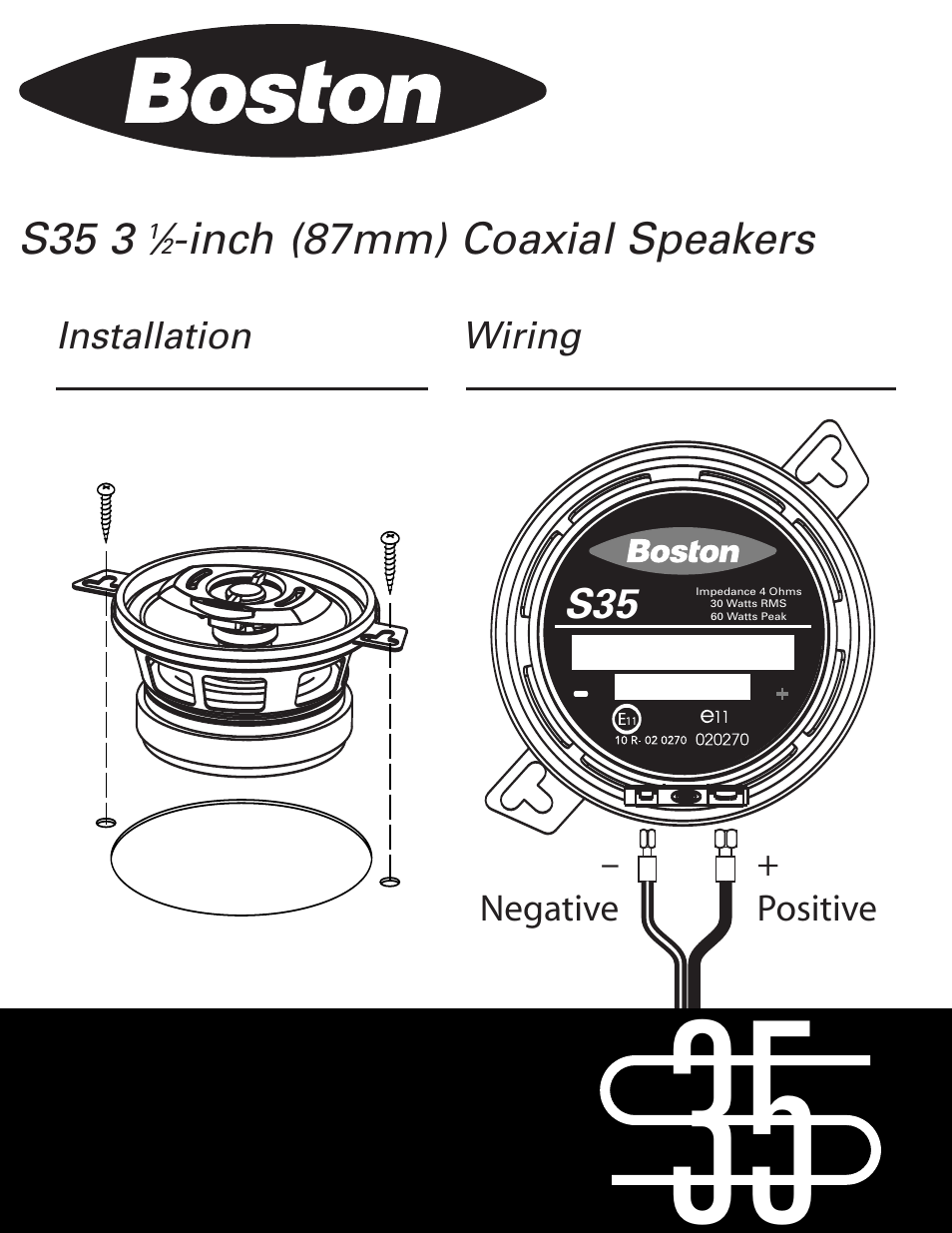 Boston Dynamics S35 User Manual | Page 2 / 2