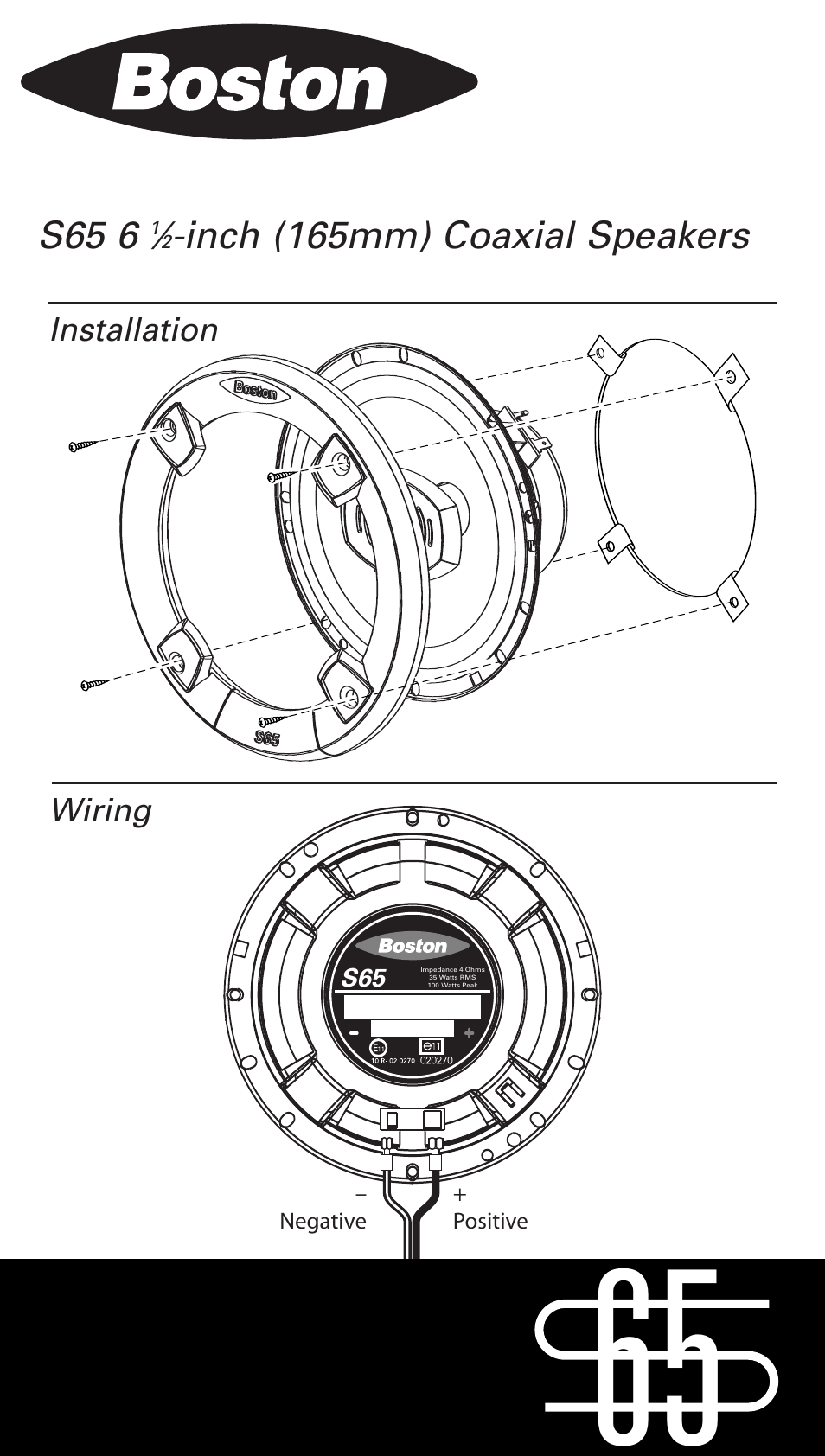 Boston Dynamics S65 User Manual | Page 2 / 2