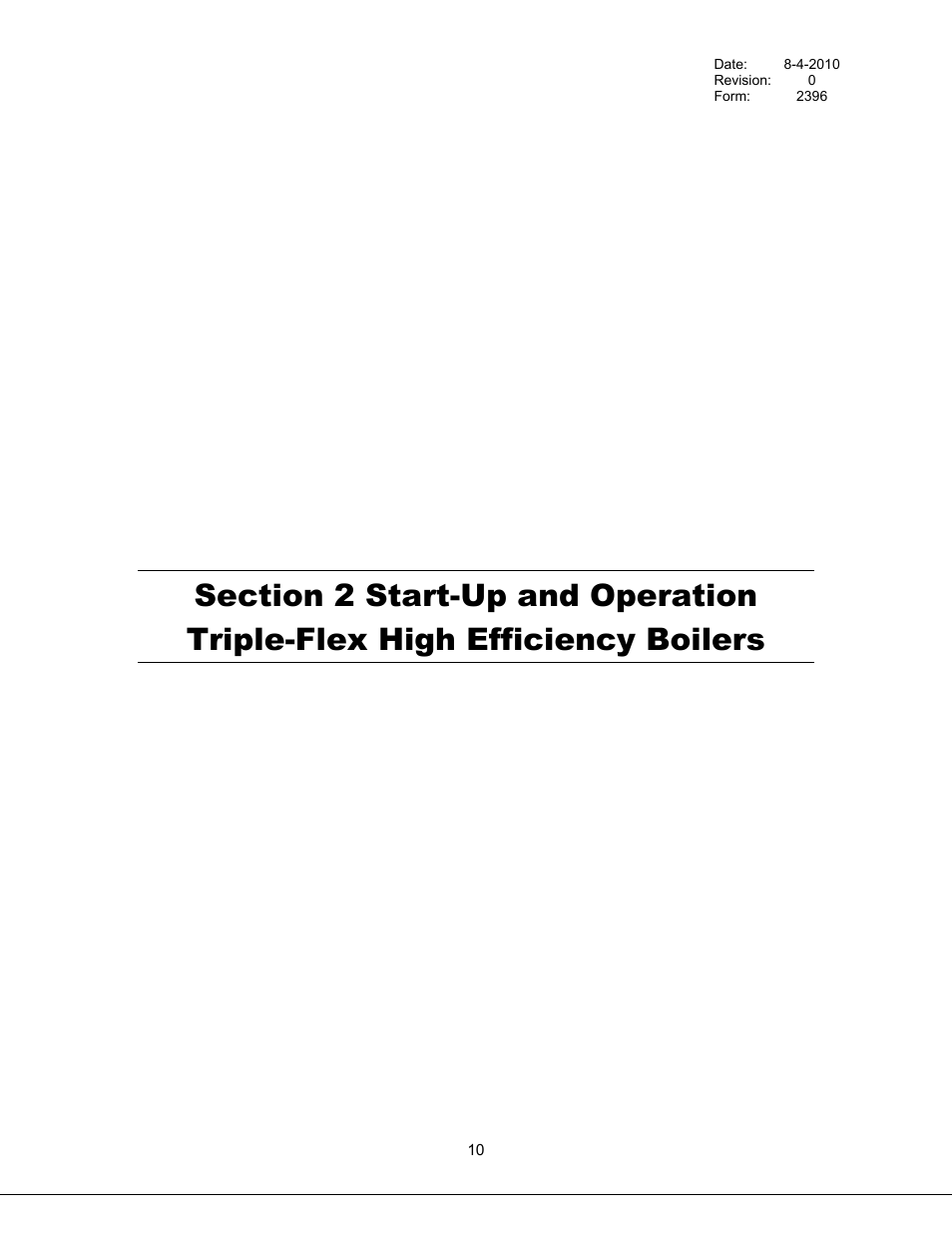 Bryan Boilers Triple-Flex High Efficiency Boilers & 300 User Manual | Page 16 / 81