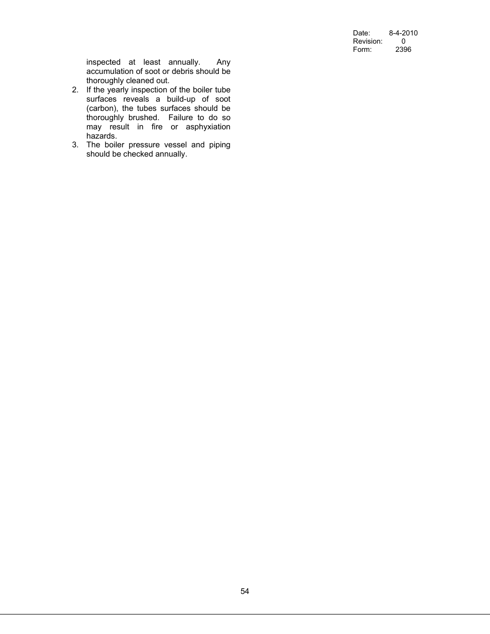 Bryan Boilers Triple-Flex High Efficiency Boilers & 300 User Manual | Page 60 / 81