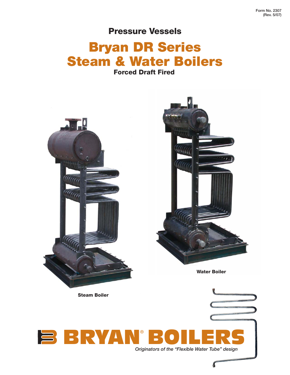 Bryan Boilers Bryan DR Series User Manual | 2 pages