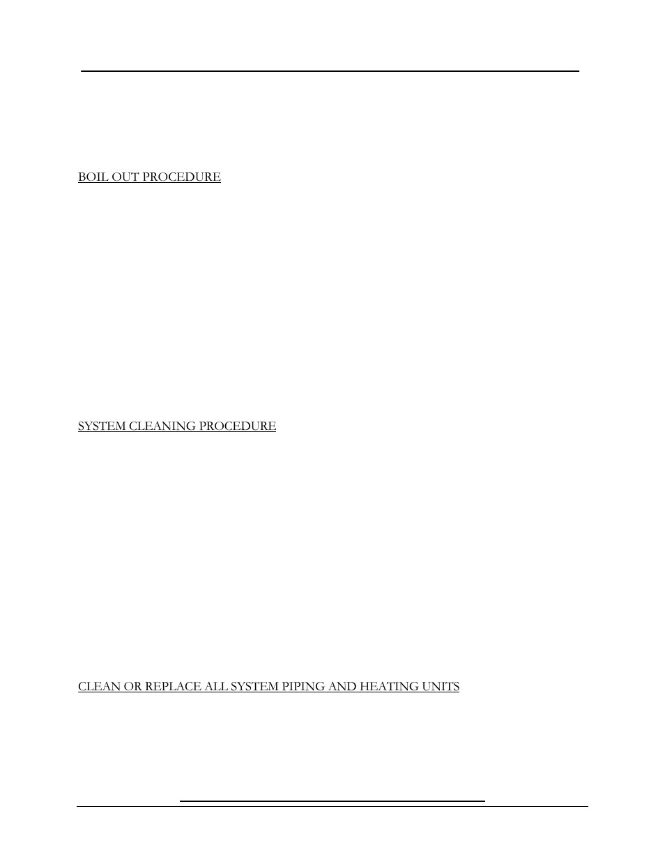 2 cleaning the boiler and system – new systems, 3 system clean out | Bryan Boilers Boiler Feed System AH-FS151250D User Manual | Page 14 / 17