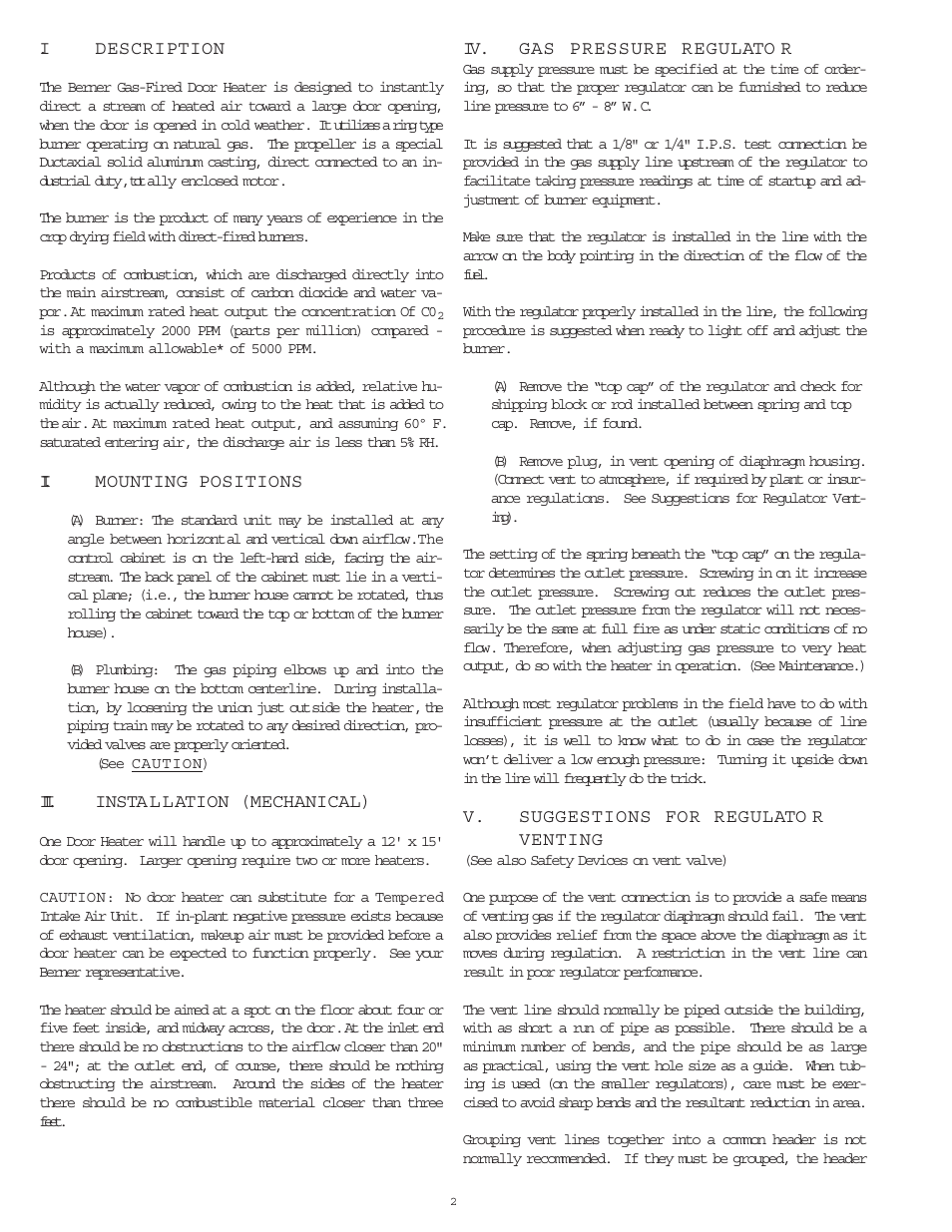 Berner International B-24 User Manual | Page 2 / 6