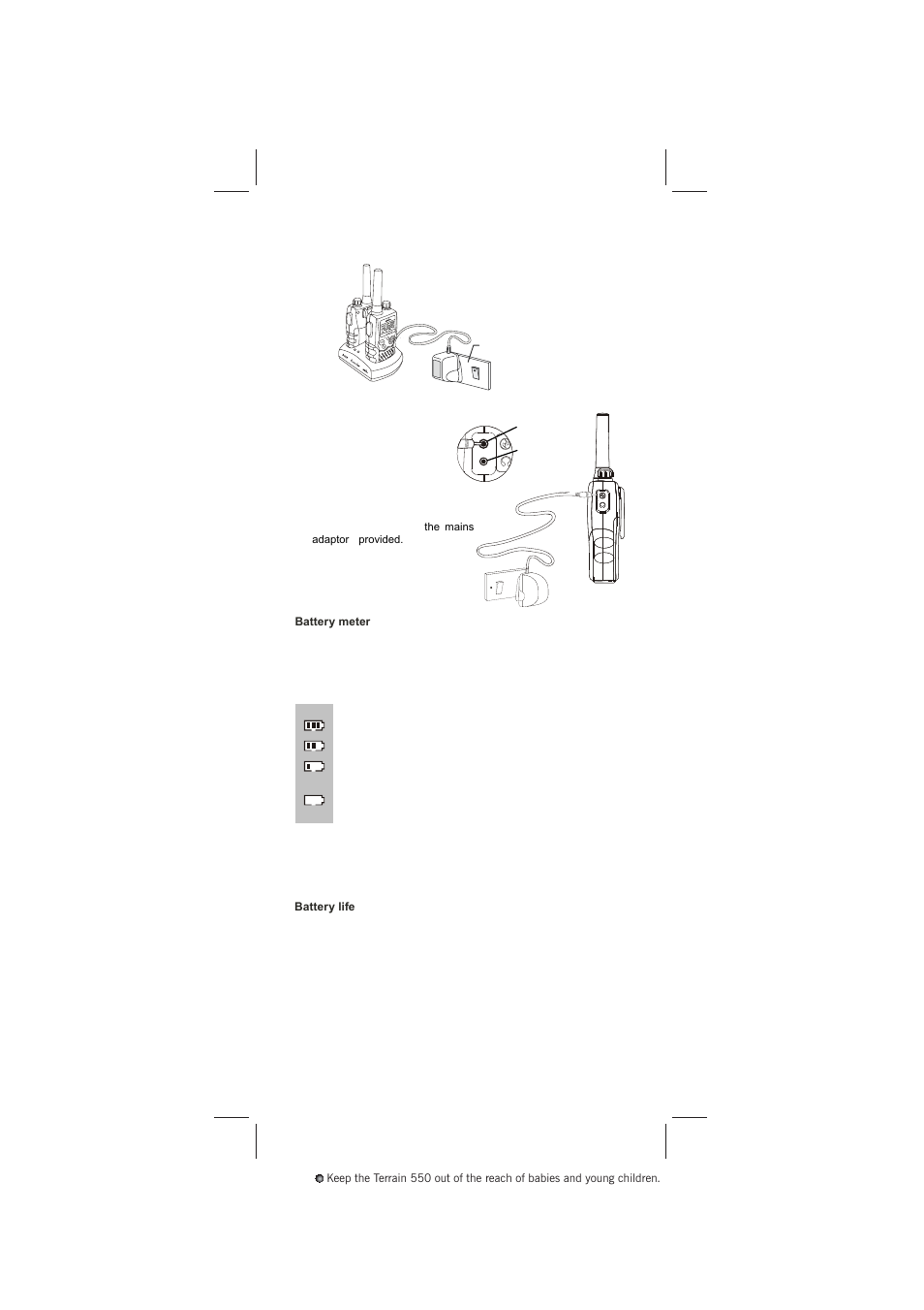 Binatone ACTION 950 User Manual | Page 3 / 10