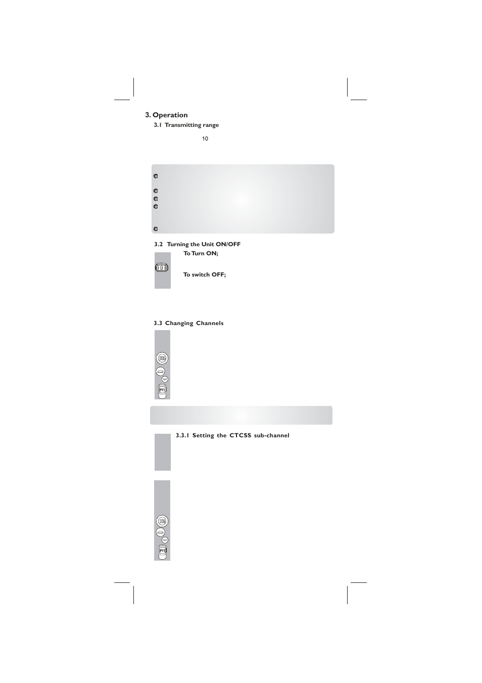 Binatone ACTION 950 User Manual | Page 4 / 10