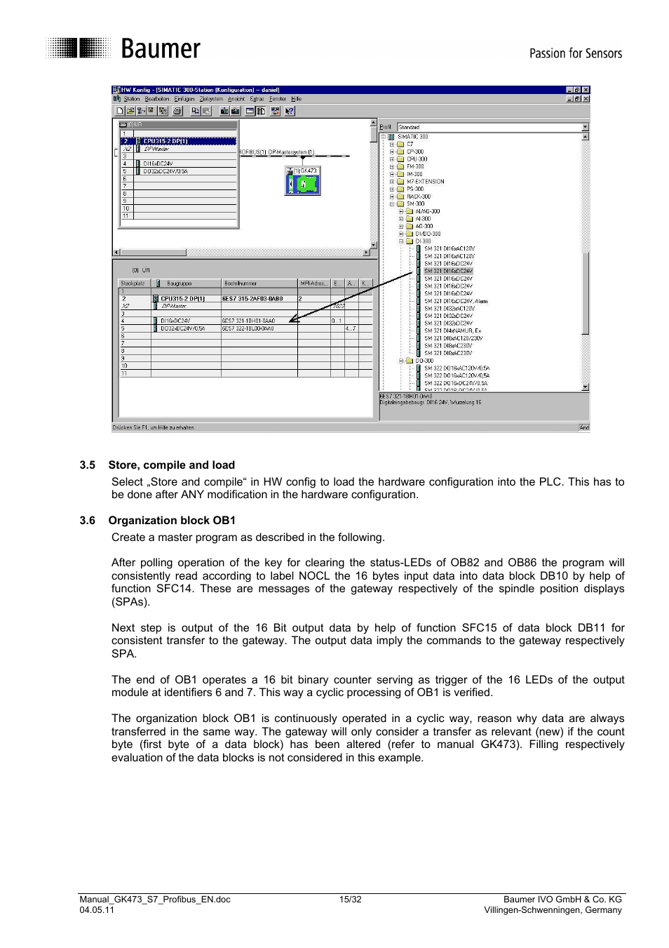 Baumer GK473 User Manual | Page 15 / 32